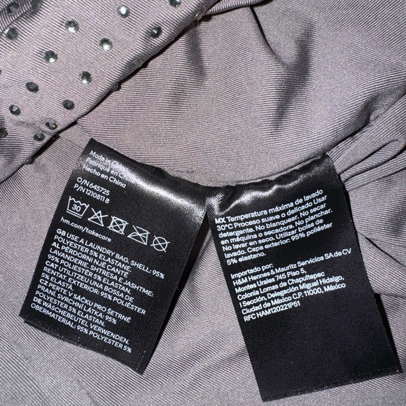 H&M Rhinestone Embellishment Mini Dress - Picture 7 of 7